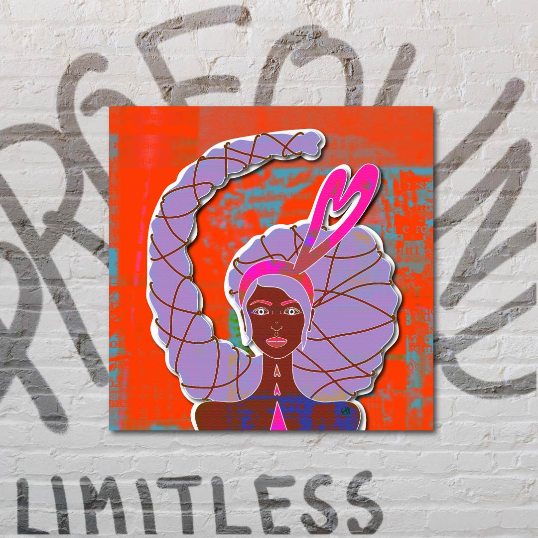 Profound Limitless Digital Artwork - Compassion - Creativity Booster Art - Hauklien Design - 991 601 481