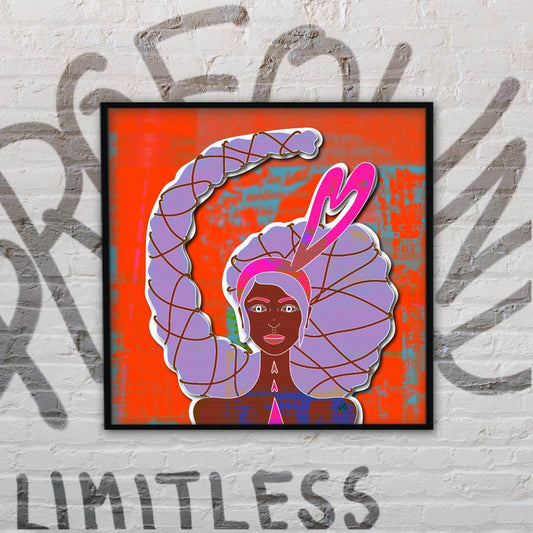 Profound Limitless Digital Artwork - Compassion - Creativity Booster Art - Hauklien Design - 991 601 481