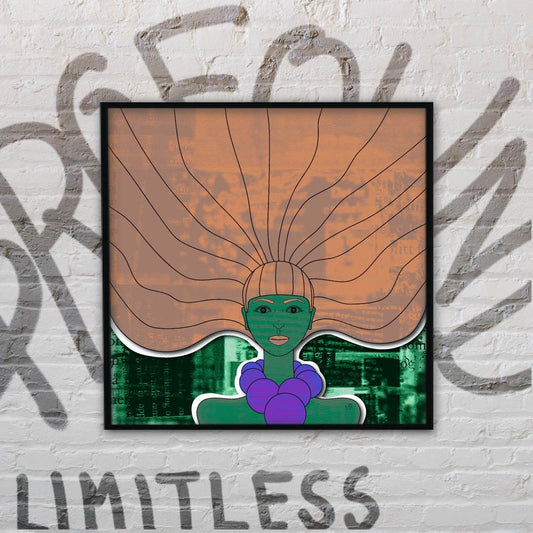 Profound Limitless Digital Artwork - Cultivation - Creativity Booster Art - Hauklien Design - 991 601 481