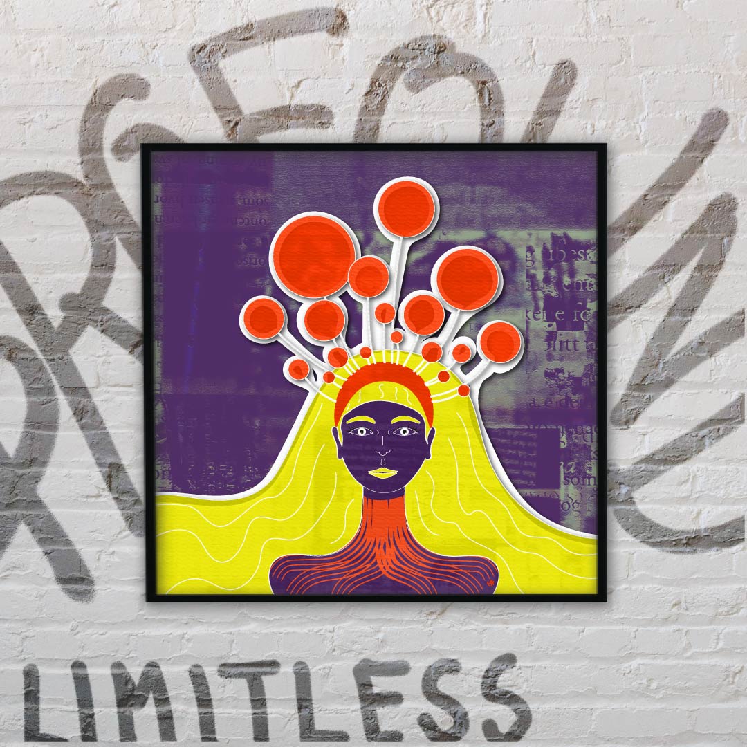 Profound Limitless Digital Artwork - Exploration - Creativity Booster Art - Hauklien Design - 991 601 481