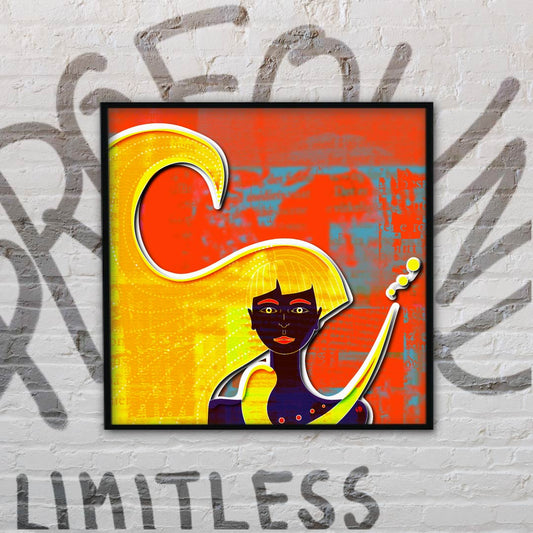 Profound Limitless Digital Artwork - Intrigue - Creativity Booster Art - Hauklien Design - 991 601 481