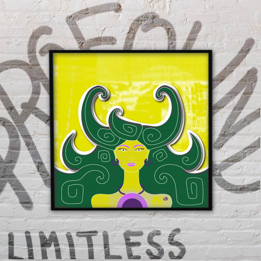 Profound Limitless Digital Artwork - Power - Creativity Booster Art - Hauklien Design - 991 601 481
