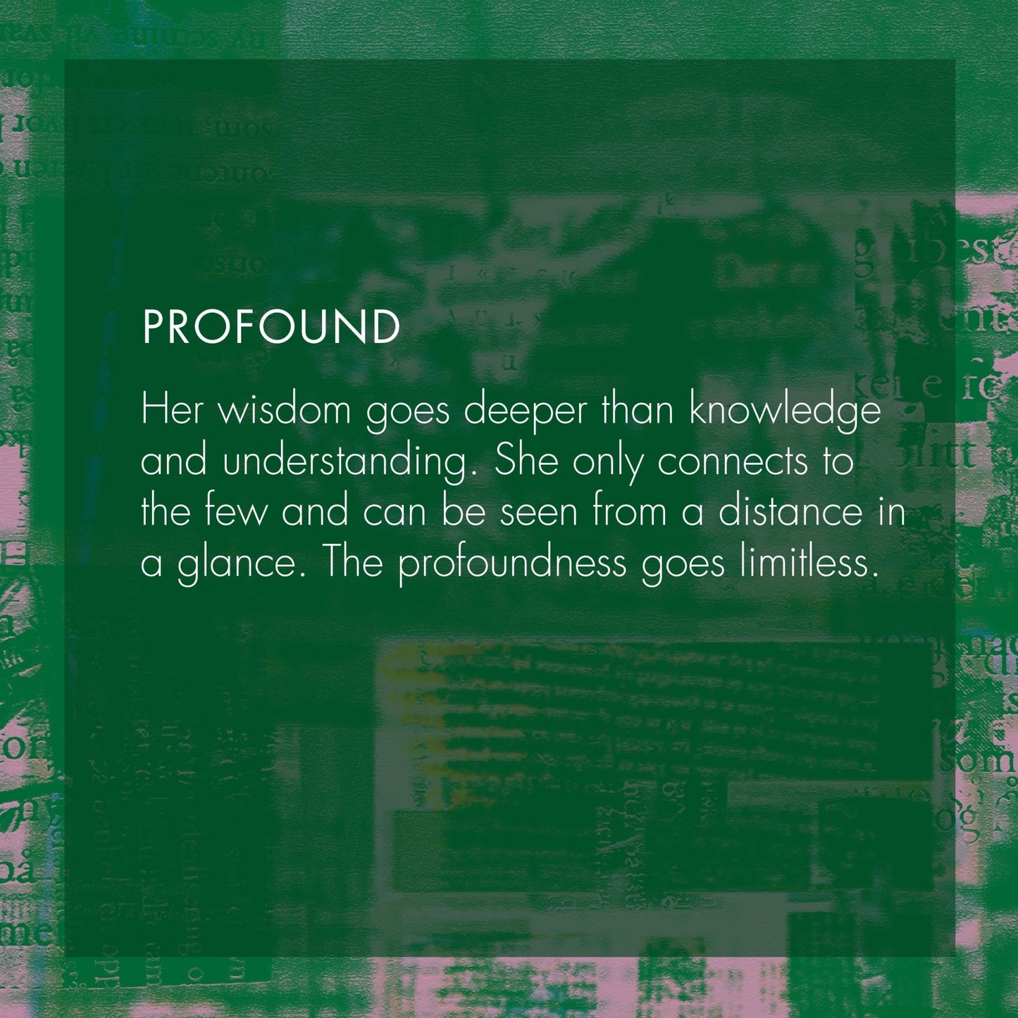 Profound Limitless Digital Artwork - Profound - Creativity Booster Art - Hauklien Design - 991 601 481