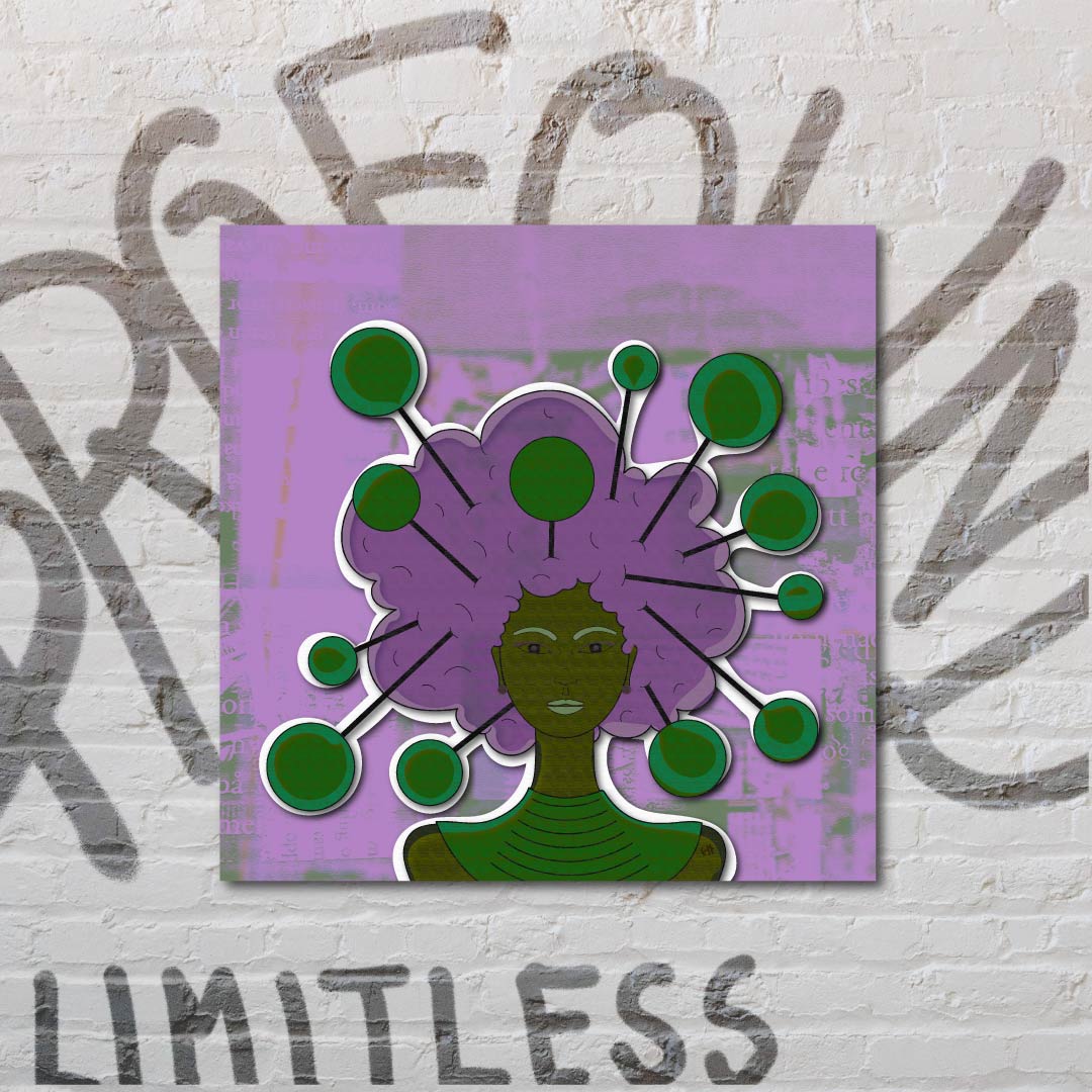 Profound Limitless Digital Artwork - Profound - Creativity Booster Art - Hauklien Design - 991 601 481