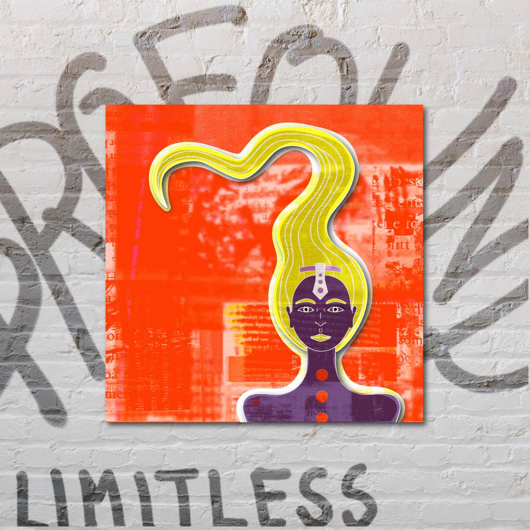 Profound Limitless Digital Artwork - Reaching - Creativity Booster Art - Hauklien Design - 991 601 481