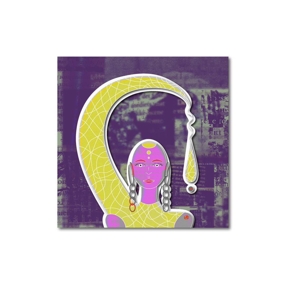 Profound Limitless Digital Artwork - To The Moon and Back - Creativity Booster Art - Hauklien Design - 991 601 481