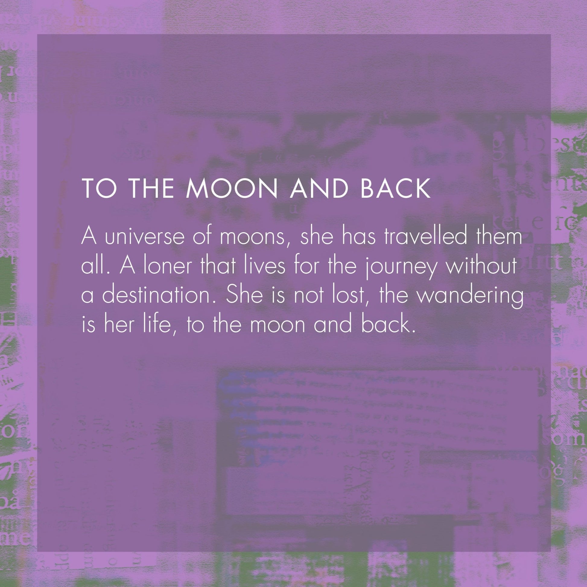 Profound Limitless Digital Artwork - To The Moon and Back - Creativity Booster Art - Hauklien Design - 991 601 481