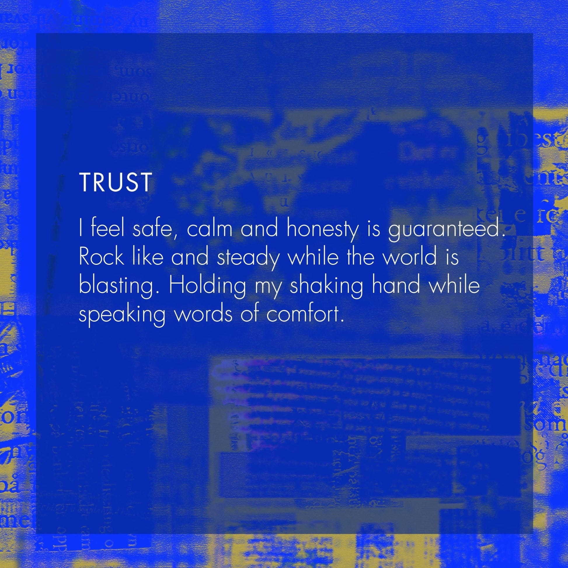 Profound Limitless Digital Artwork - Trust - Creativity Booster Art - Hauklien Design - 991 601 481