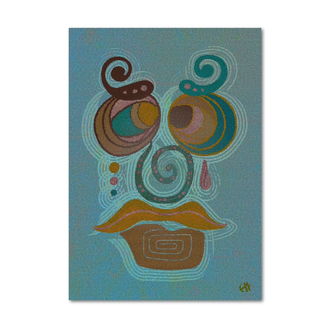 Return to Earthiness Digital Artworks - Deep Waters - Creativity Booster Art - Hauklien Design - 991 601 481