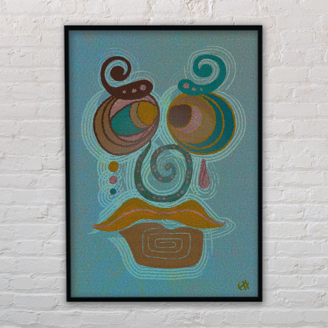 Return to Earthiness Digital Artworks - Deep Waters - Creativity Booster Art - Hauklien Design - 991 601 481