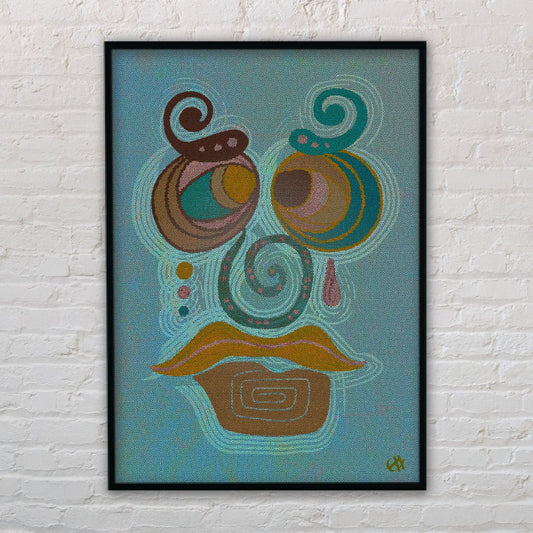 Return to Earthiness Digital Artworks - Deep Waters - Creativity Booster Art - Hauklien Design - 991 601 481