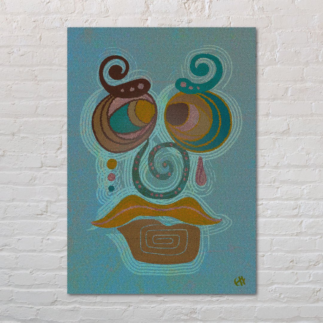 Return to Earthiness Digital Artworks - Deep Waters - Creativity Booster Art - Hauklien Design - 991 601 481