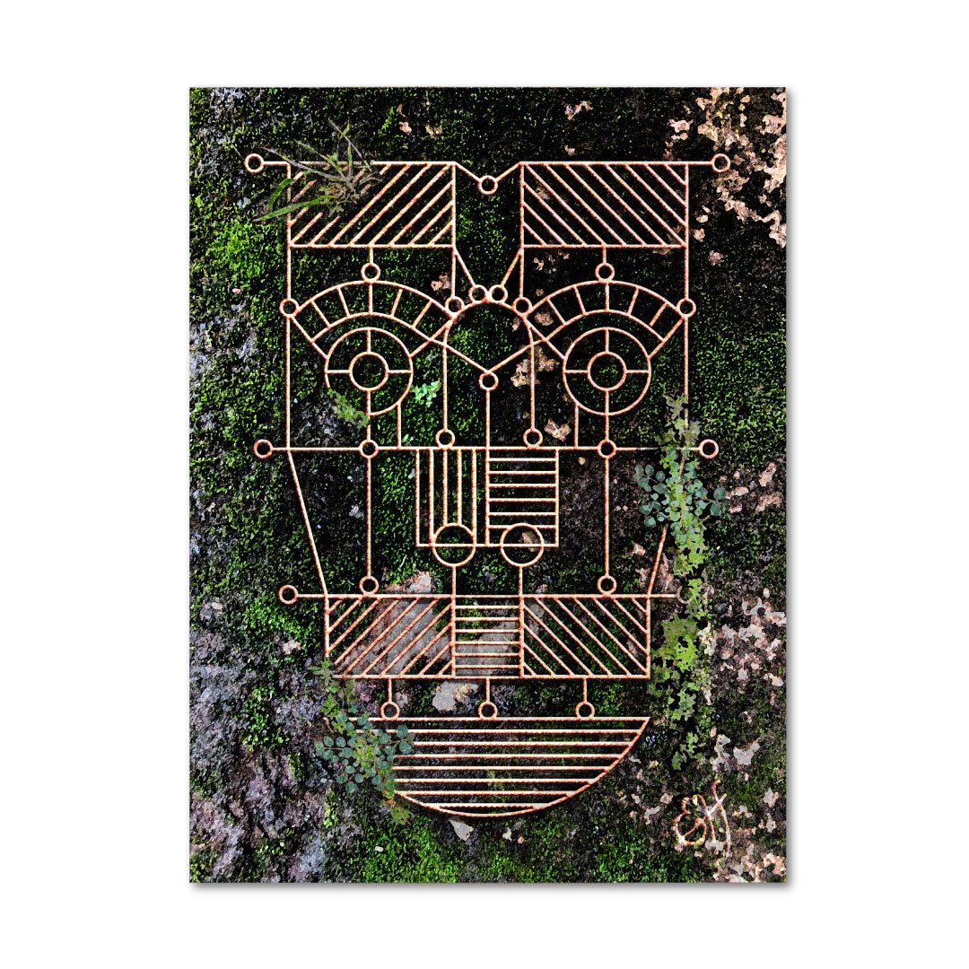 Return to Earthiness Digital Artworks - From The Beginning, Part 1 - Creativity Booster Art - Hauklien Design - 991 601 481