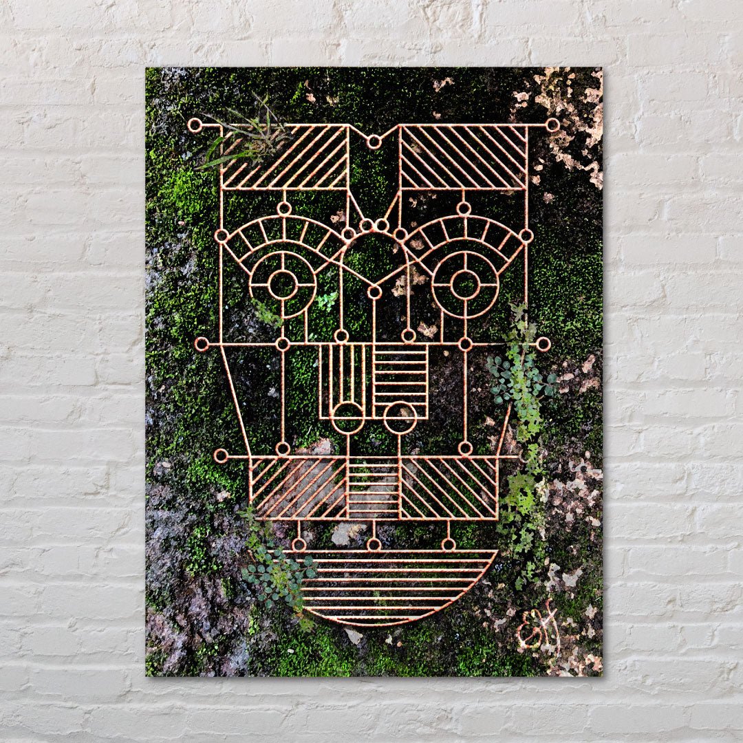 Return to Earthiness Digital Artworks - From The Beginning, Part 1 - Creativity Booster Art - Hauklien Design - 991 601 481