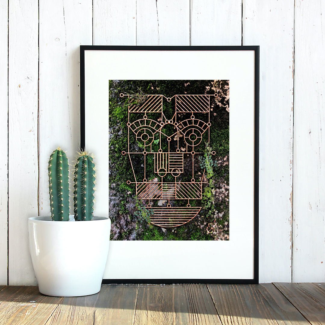 Return to Earthiness Digital Artworks - From The Beginning, Part 1 - Creativity Booster Art - Hauklien Design - 991 601 481