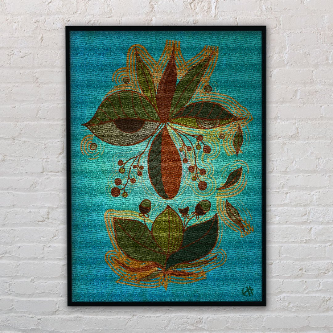 Return to Earthiness Digital Artworks - Home In Autumn - Creativity Booster Art - Hauklien Design - 991 601 481