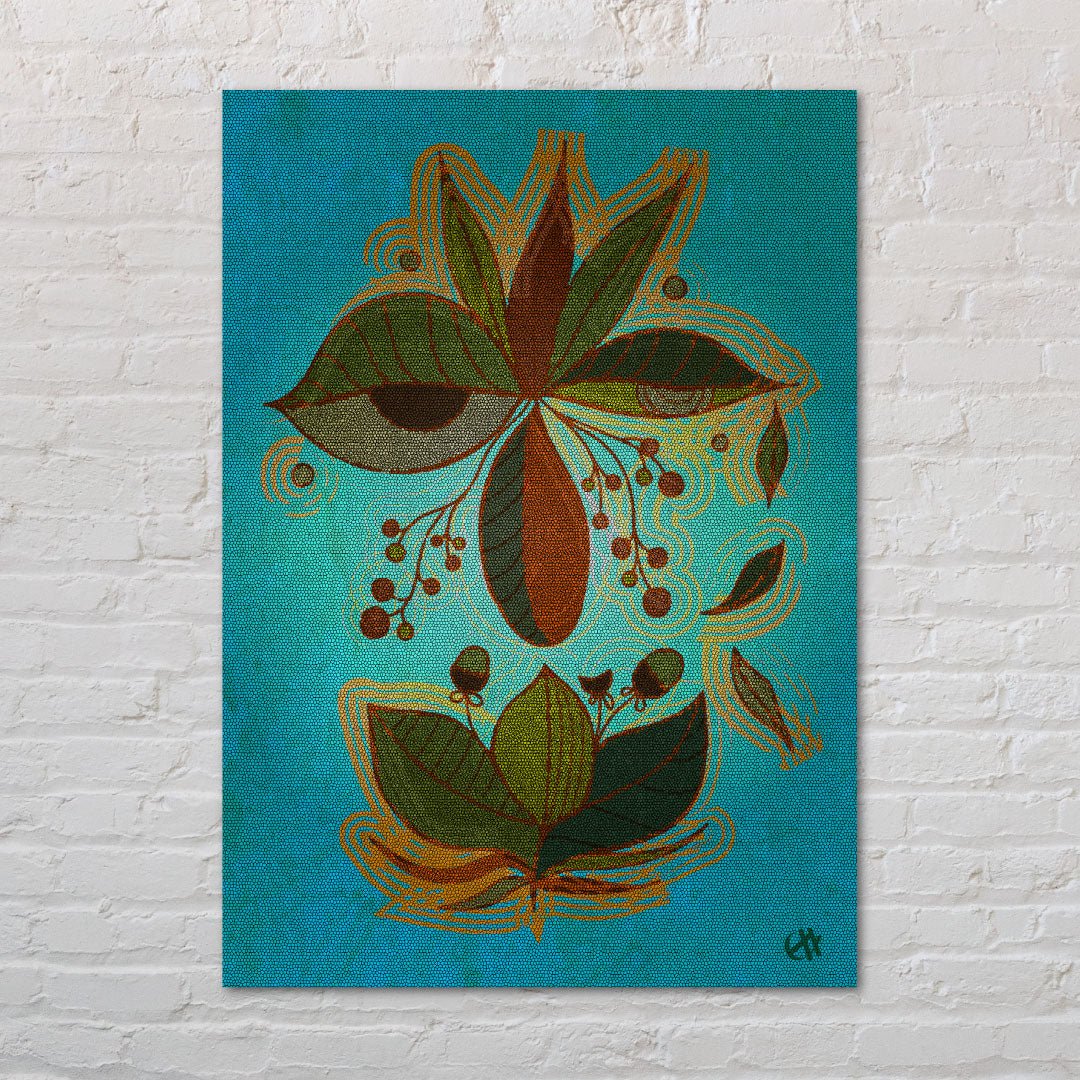 Return to Earthiness Digital Artworks - Home In Autumn - Creativity Booster Art - Hauklien Design - 991 601 481