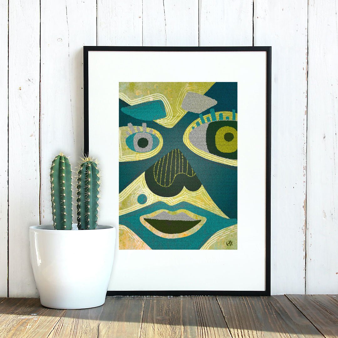 Return to Earthiness Digital Artworks - In Between Ocean and Land - Creativity Booster Art - Hauklien Design - 991 601 481