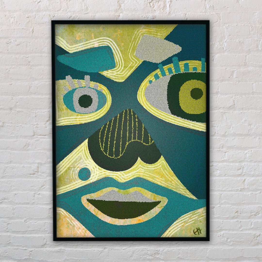 Return to Earthiness Digital Artworks - In Between Ocean and Land - Creativity Booster Art - Hauklien Design - 991 601 481