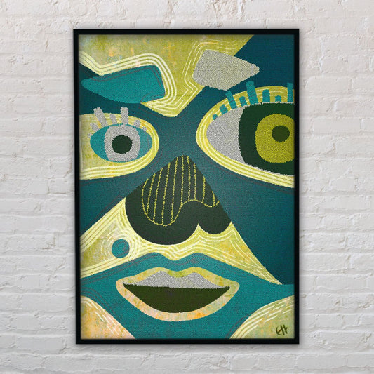 Return to Earthiness Digital Artworks - In Between Ocean and Land - Creativity Booster Art - Hauklien Design - 991 601 481