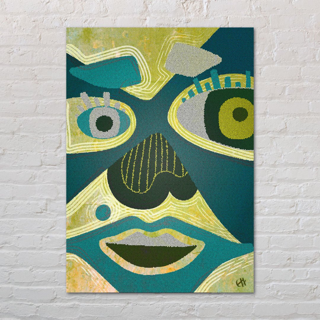 Return to Earthiness Digital Artworks - In Between Ocean and Land - Creativity Booster Art - Hauklien Design - 991 601 481