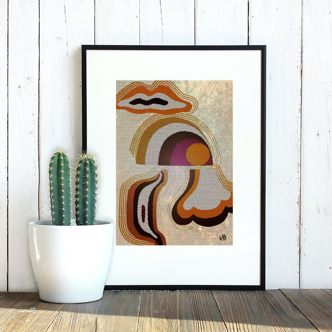 Return to Earthiness Digital Artworks - Light in Darkness - Creativity Booster Art - Hauklien Design - 991 601 481