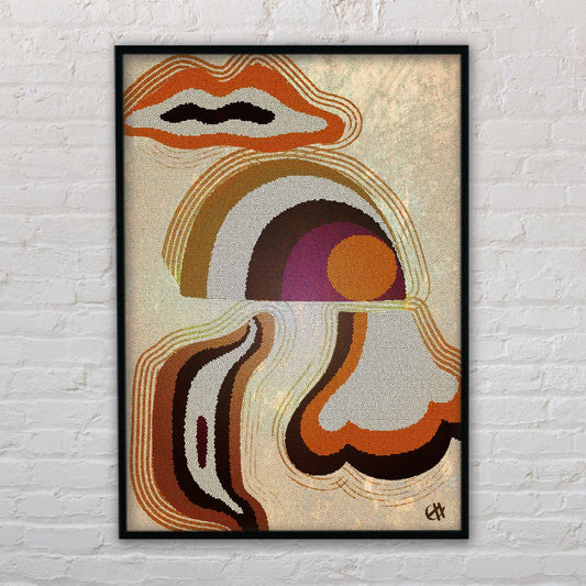 Return to Earthiness Digital Artworks - Light in Darkness - Creativity Booster Art - Hauklien Design - 991 601 481