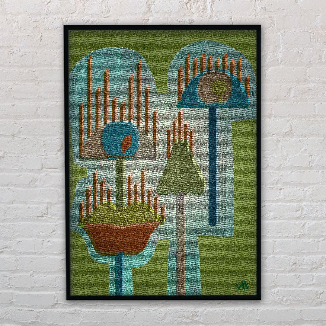 Return to Earthiness Digital Artworks - My Vision - Creativity Booster Art - Hauklien Design - 991 601 481