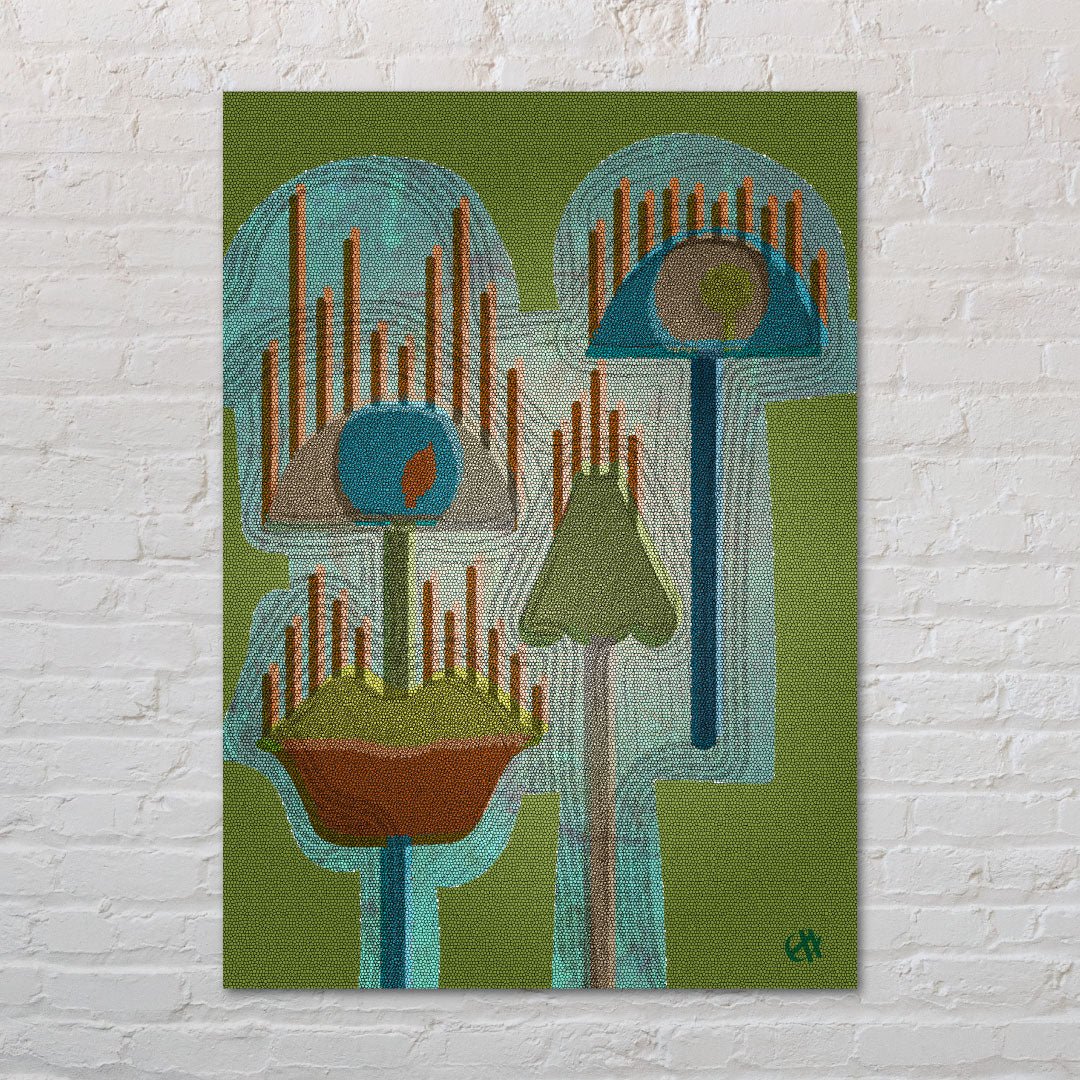 Return to Earthiness Digital Artworks - My Vision - Creativity Booster Art - Hauklien Design - 991 601 481