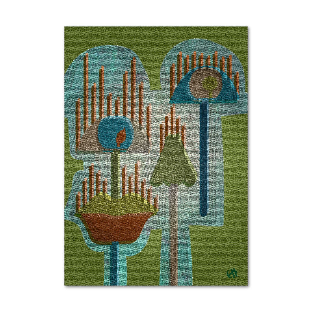 Return to Earthiness Digital Artworks - My Vision - Creativity Booster Art - Hauklien Design - 991 601 481