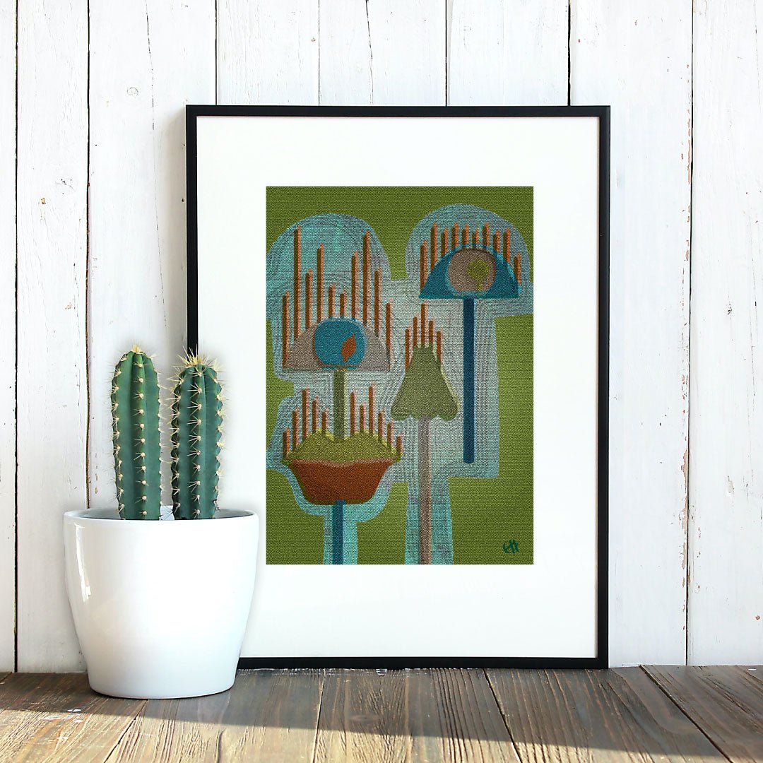 Return to Earthiness Digital Artworks - My Vision - Creativity Booster Art - Hauklien Design - 991 601 481