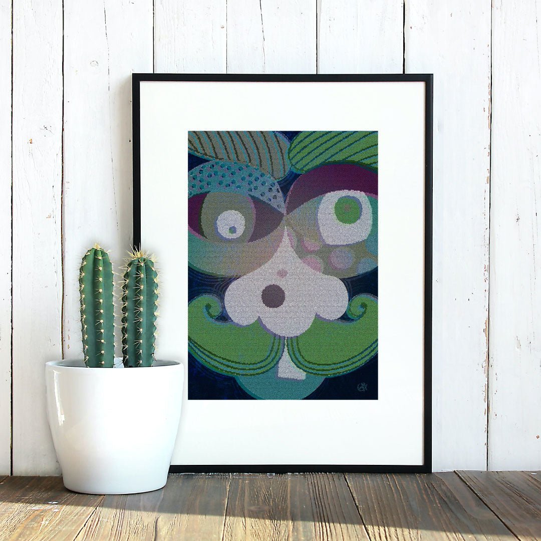 Return to Earthiness Digital Artworks - Ocean Breeze - Creativity Booster Art - Hauklien Design - 991 601 481