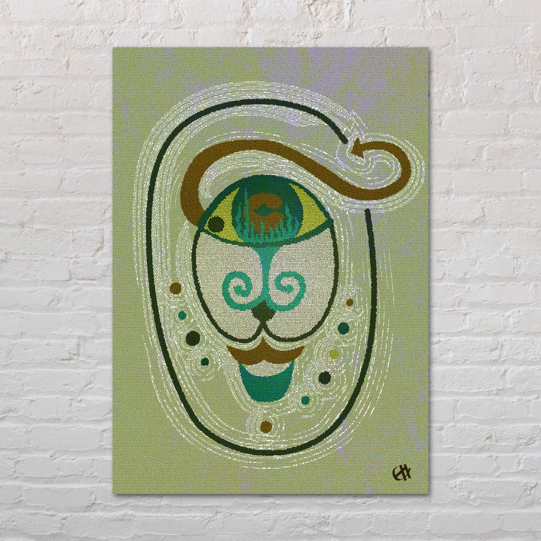 Return to Earthiness Digital Artworks - The Circle Of - Creativity Booster Art - Hauklien Design - 991 601 481