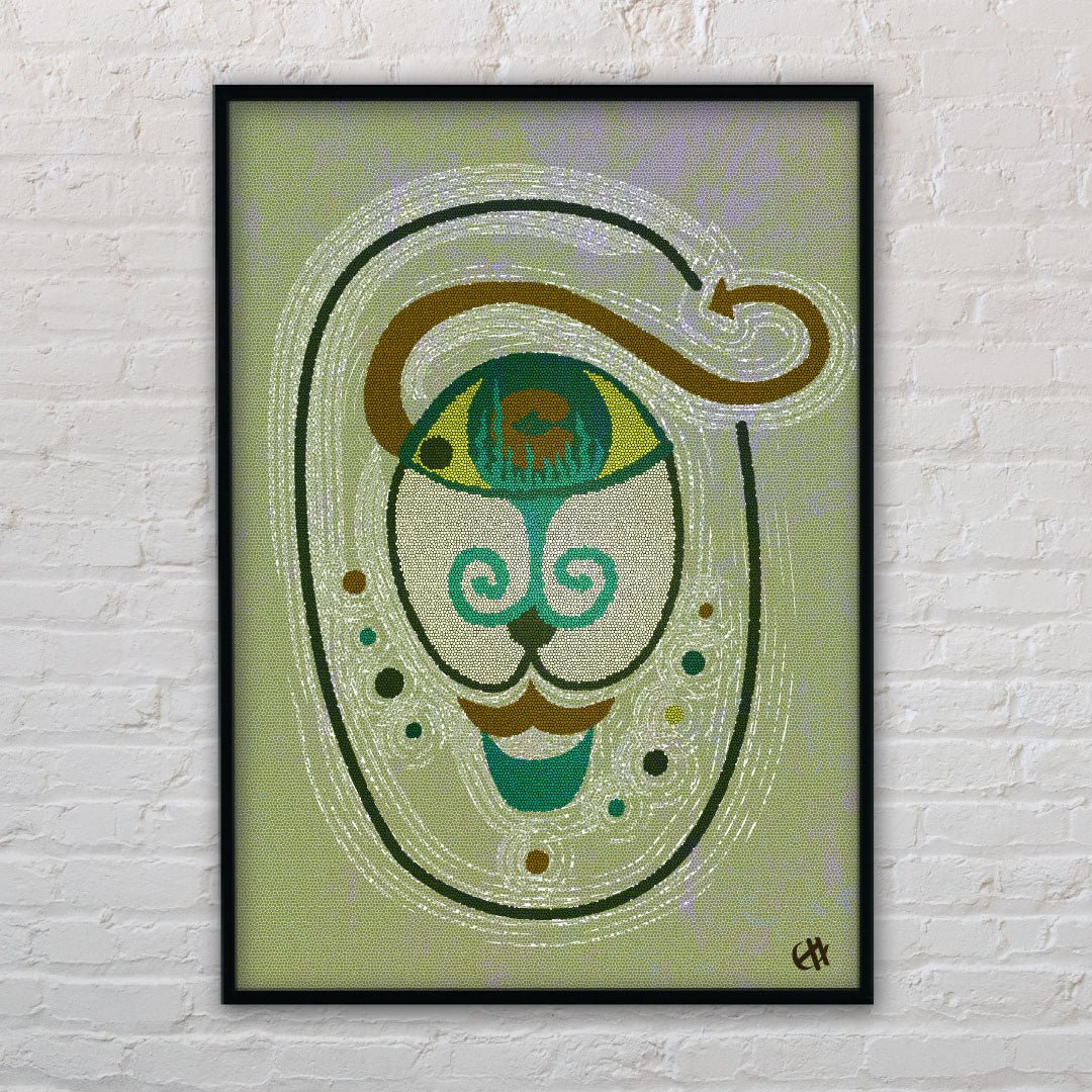 Return to Earthiness Digital Artworks - The Circle Of - Creativity Booster Art - Hauklien Design - 991 601 481