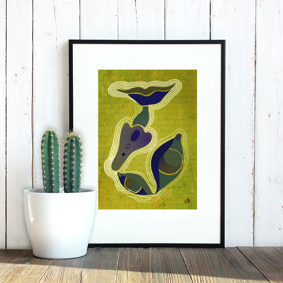 Return to Earthiness Digital Artworks - Vitality - Creativity Booster Art - Hauklien Design - 991 601 481