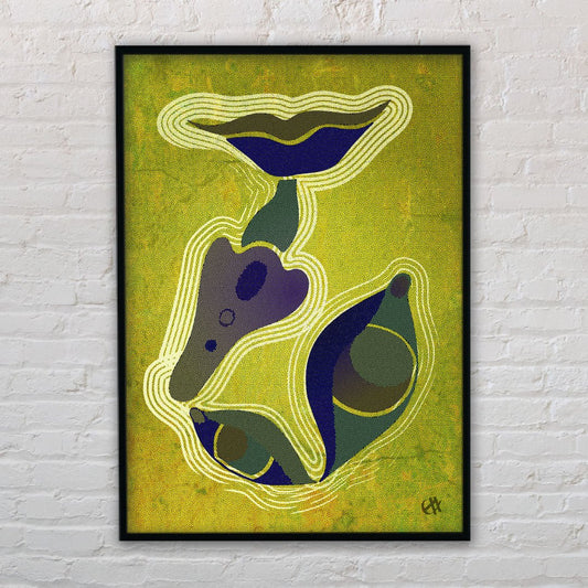 Return to Earthiness Digital Artworks - Vitality - Creativity Booster Art - Hauklien Design - 991 601 481