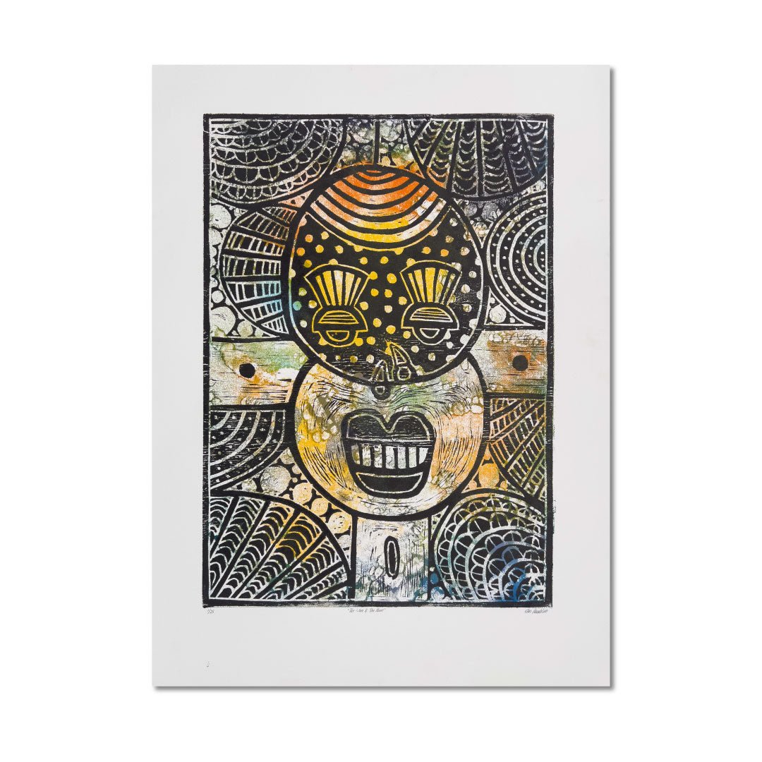 Return To Earthiness – The Sun and The Moon 1/25 - Creativity Booster Art - Hauklien Design - 991 601 481