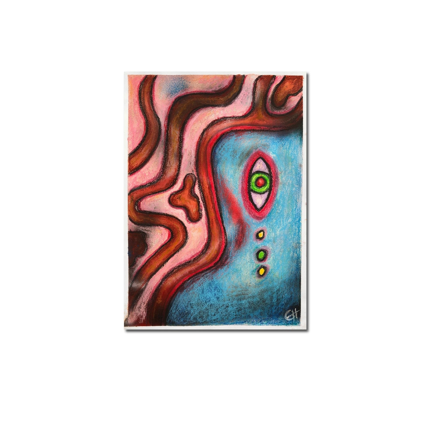 A Digital Ambivert - A Digital Organism - Creativity Booster Art - Hauklien Design - 991 601 481