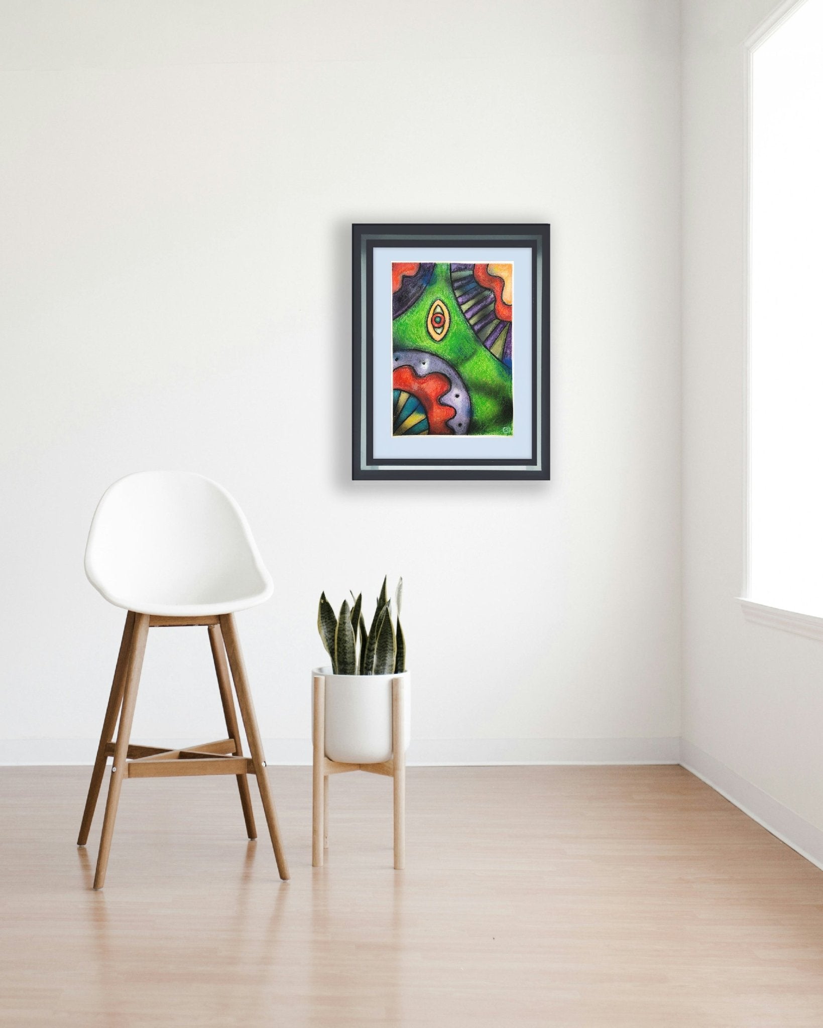 A Digital Ambivert - I See In - Creativity Booster Art - Hauklien Design - 991 601 481