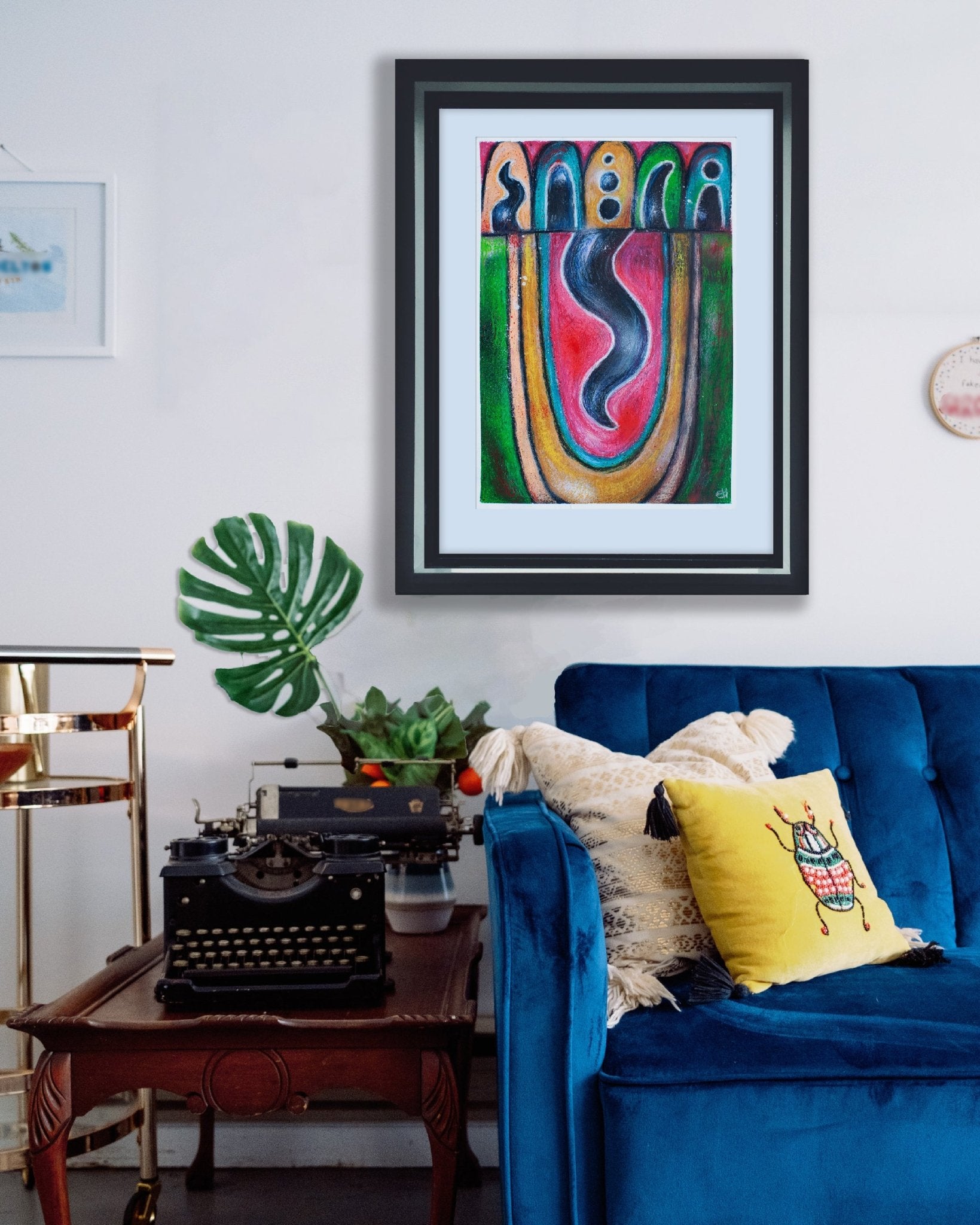 A Digital Ambivert - I Wish I Knew - Creativity Booster Art - Hauklien Design - 991 601 481