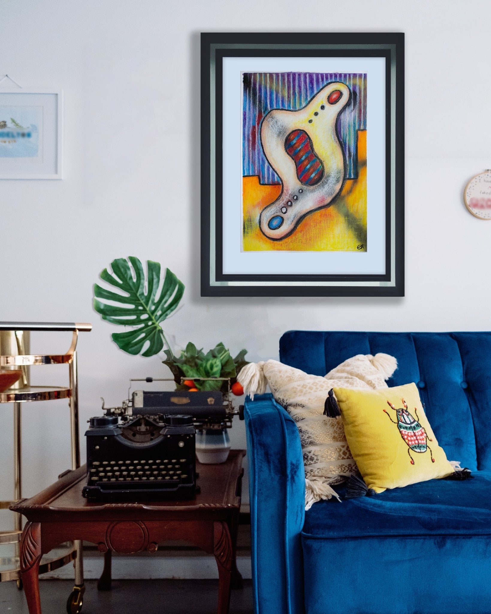 A Digital Ambivert - Now or Never - Creativity Booster Art - Hauklien Design - 991 601 481