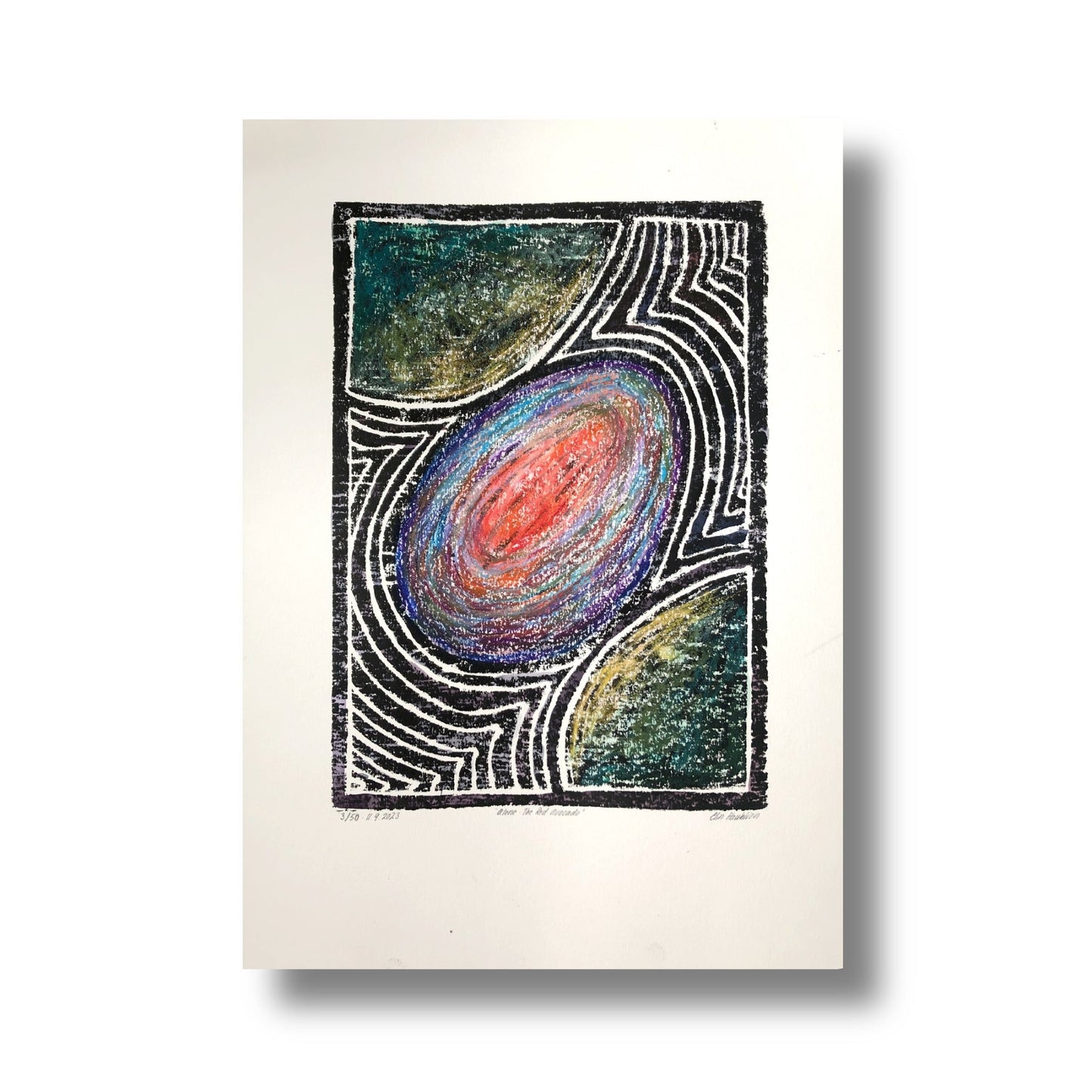 Eggstentialism – Alone No 3/50 Special Edition Color - Creativity Booster - Hauklien Design - 991 601 481