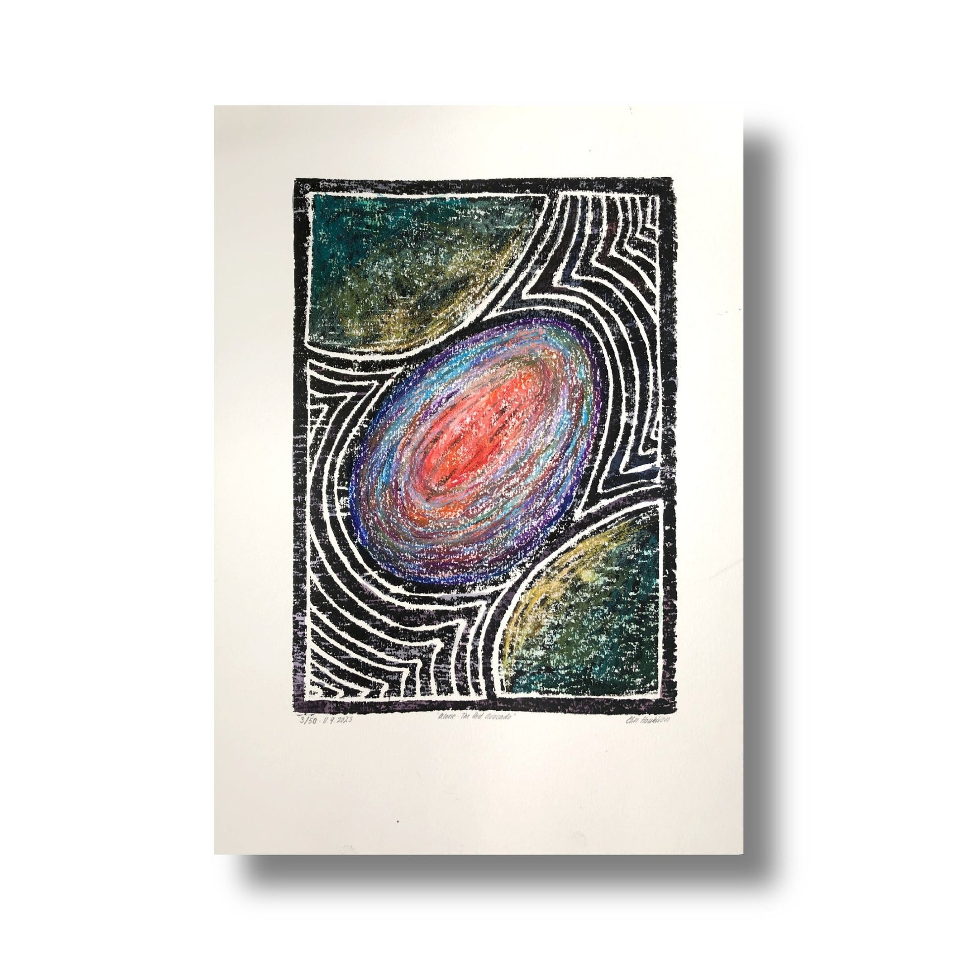 Eggstentialism – Alone No 3/50 Special Edition Color - Creativity Booster - Hauklien Design - 991 601 481