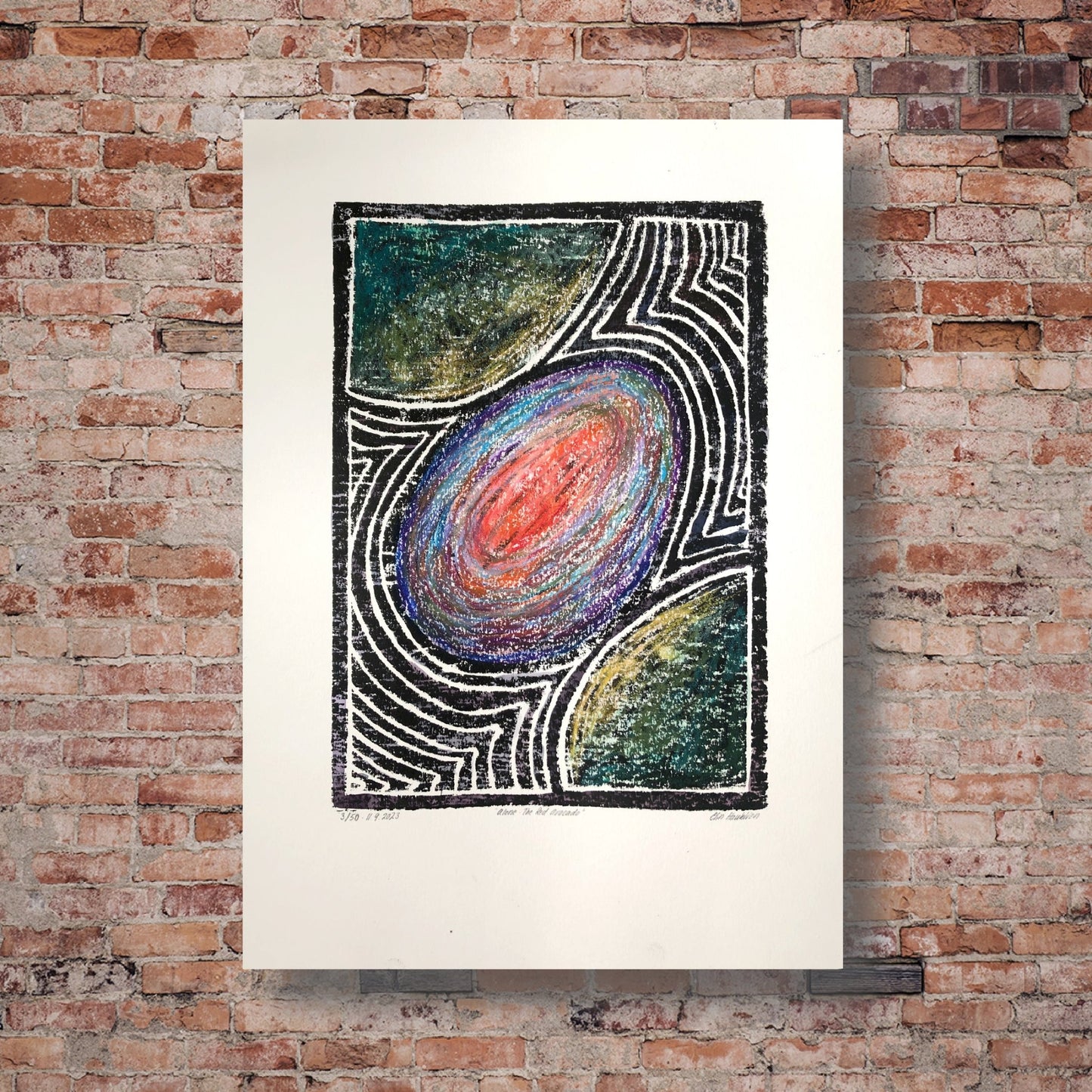 Eggstentialism – Alone No 3/50 Special Edition Color - Creativity Booster - Hauklien Design - 991 601 481