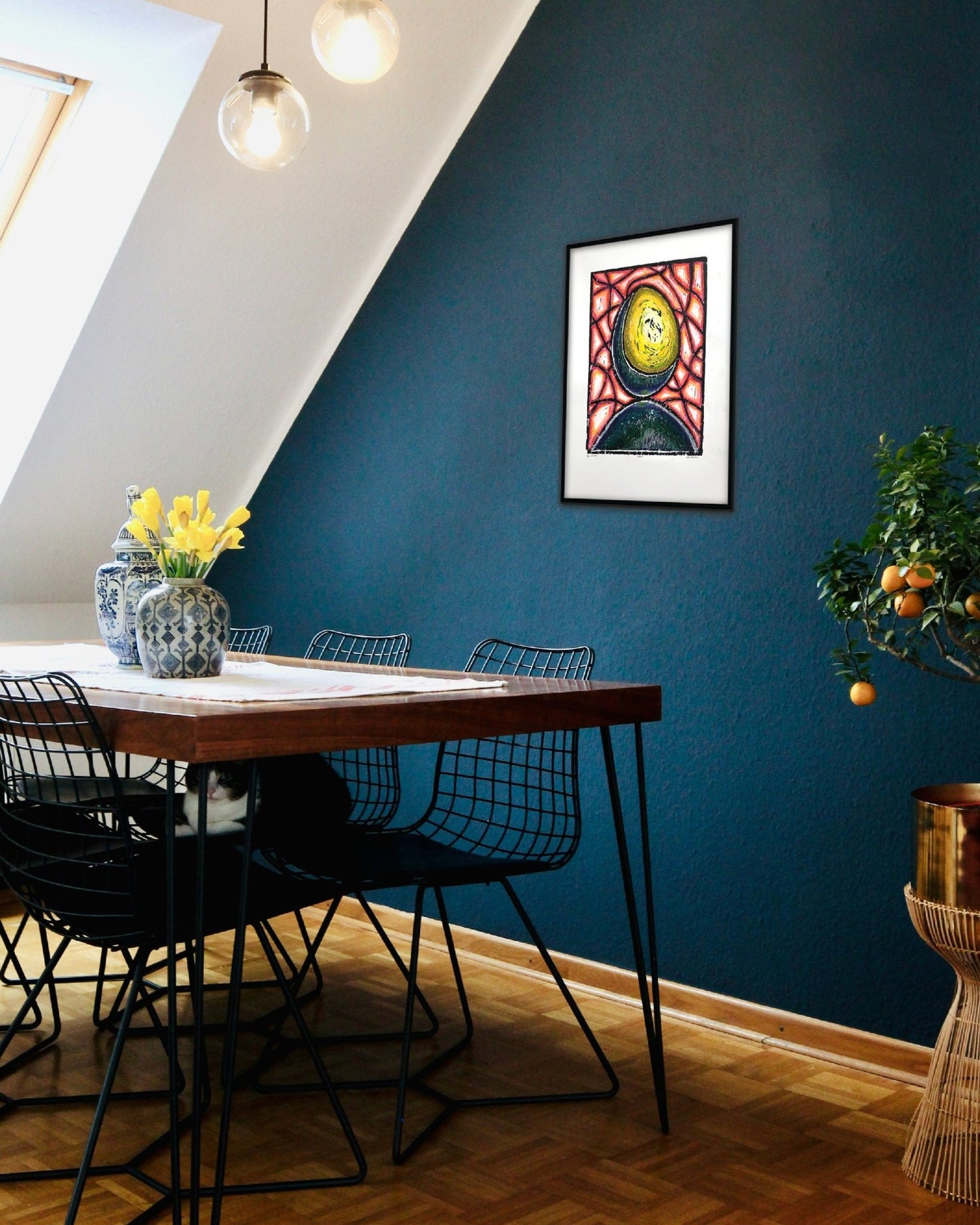 Eggstentialism – Balance No 4/50 Special Edition Color - Creativity Booster Art - Hauklien Design - 991 601 481