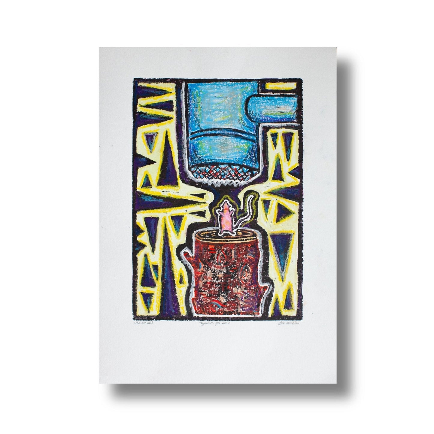 Eggstentialism – Injustice No 3/50 Special Edition Color - Creativity Booster Art - Hauklien Design - 991 601 481