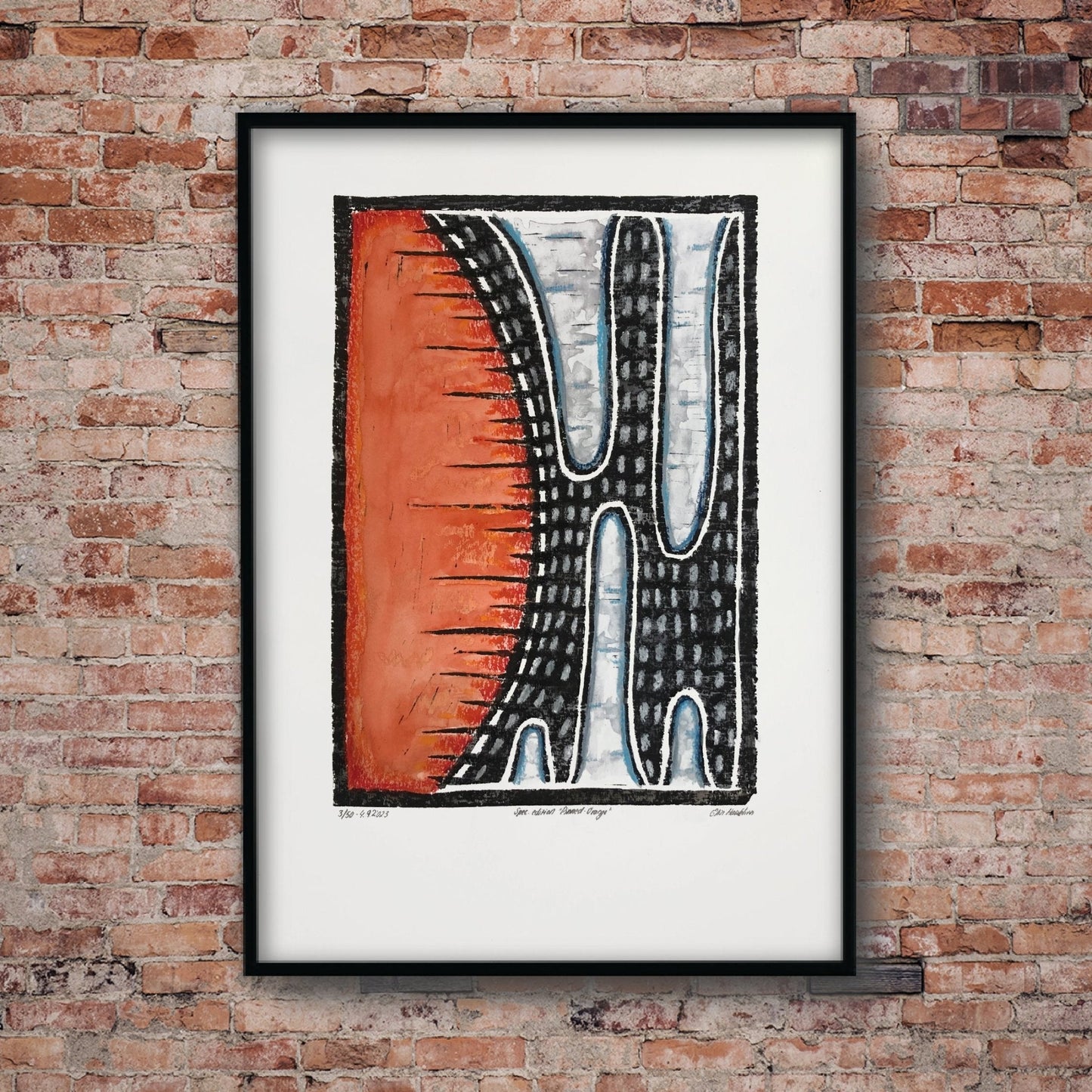 Eggstentialism – Pinned No 3/50 Special Edition Color - Creativity Booster Art - Hauklien Design - 991 601 481