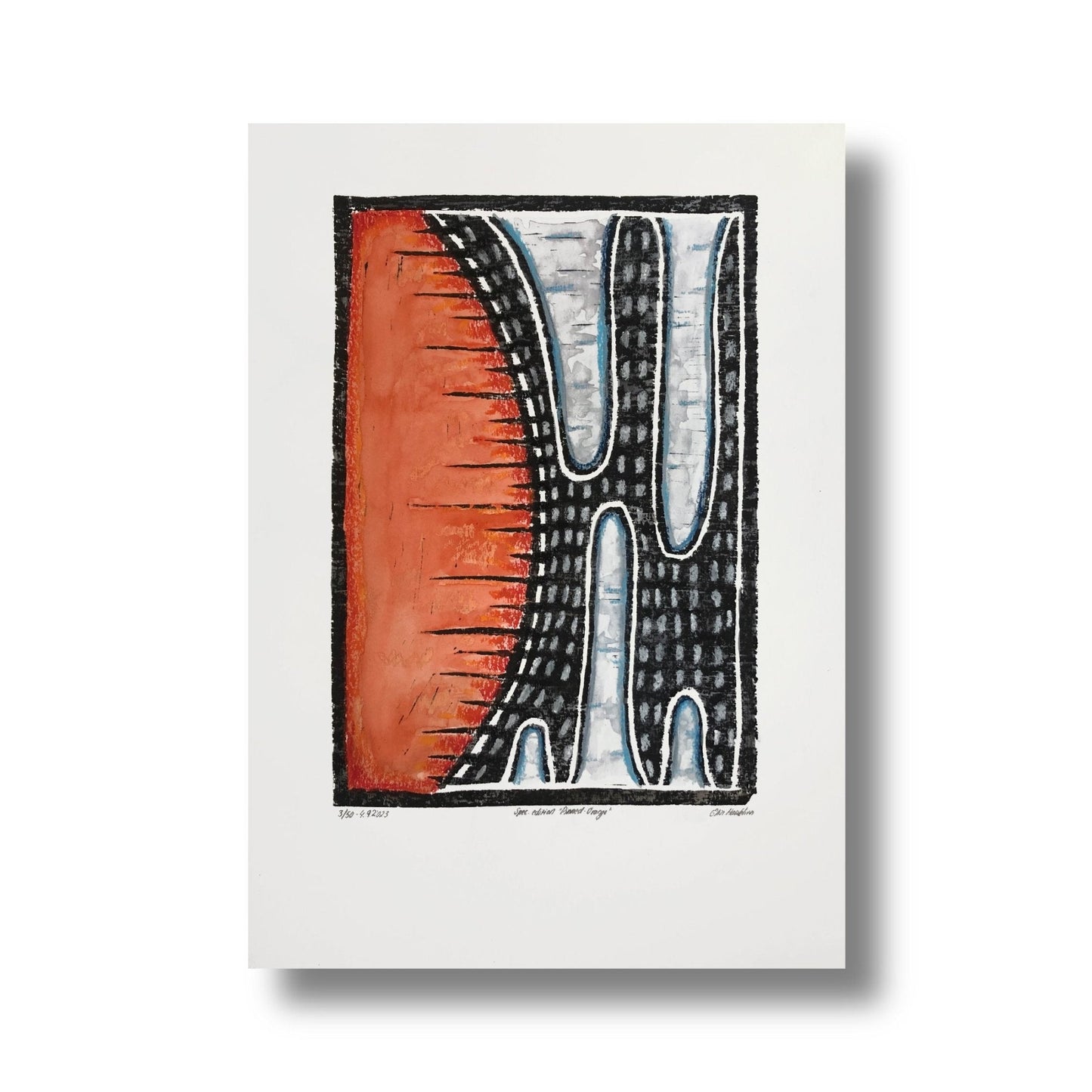 Eggstentialism – Pinned No 3/50 Special Edition Color - Creativity Booster Art - Hauklien Design - 991 601 481