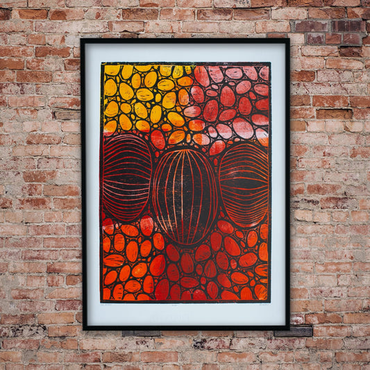 Eggstentialism – The Nest No 2/25 Color - Creativity Booster Art - Hauklien Design - 991 601 481