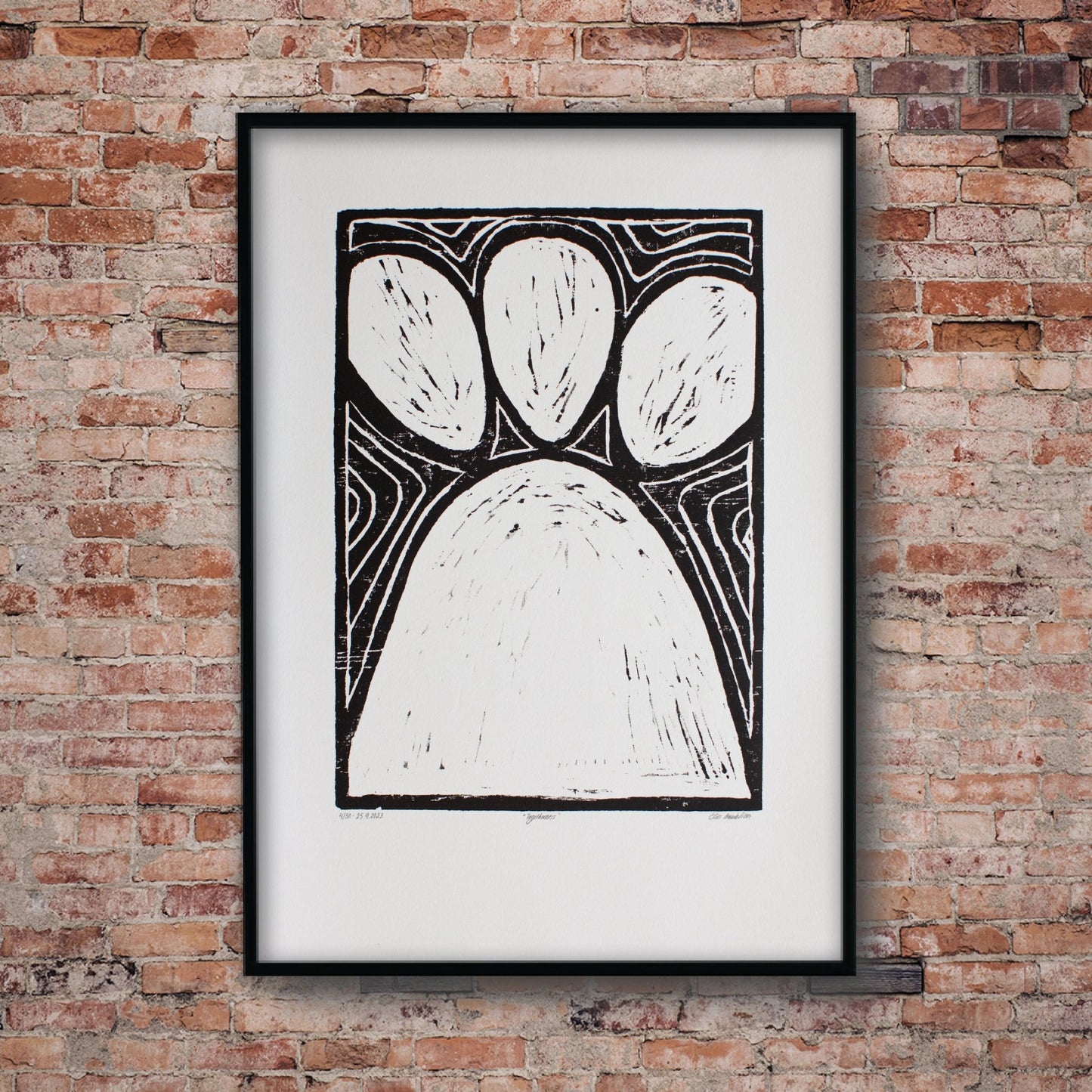 Eggstentialism – Togetherness No 4/50 - Creativity Booster Art - Hauklien Design - 991 601 481